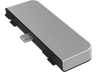 Hub USB - Hyper HD319E, 4 Puertos en 1, 5 Gbit/s, USB-C, Plata