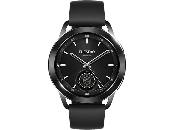 Smartwatch - Xiaomi Watch S3, AMOLED, Bluetooth, Hasta 15 días, HyperOS,Negro