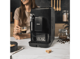 Cafetera superautomática - KOENIC KFAC 2016025 ES, 20  bar, 1.6 l, 2 tazas, Panel táctil, Molinillo cónico con 5 ajustes, Negro