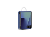 Funda -  Samsung, Para Samsung Galaxy Z Flip7, De Silicona con anillo, Transparente