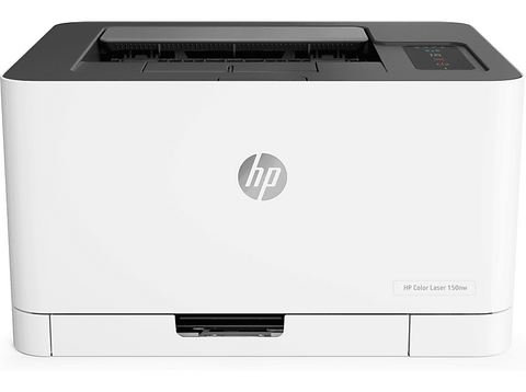 Impresora láser - HP Color Laser 150nw, 600 x 600 ppp, WiFi, Blanco