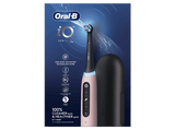 Cepillo eléctrico - Oral-B iO 5S, 1 cabezal , Estuche de viaje, Diseñado por Braun, Rosa