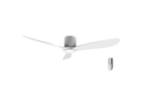 Ventilador de techo - Cecotec EnergySilence Aero 5400, Motor DC, 52 pulgadas, Mando a distancia, 6 velocidades, Blanco