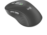 Ratón inalámbrico - Logitech Signature Plus M750 L, Mano izquierda, Conexión multidispositivo, USB, Botones personalizables, Windows-Mac, Negro