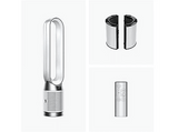 Ventilador sin aspas - Dyson TP11 Purifier Cool™ PC1, Filtro HEPA H13 y Carbón activo, Mando a distancia y Control por APP, Plata