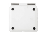 Báscula analizador de fitness - Jata HBAS2501, Peso máx. 180 kg, Pantalla LCD, 8 Sensores Alta Precisión, Memoria para 8 Personas, Blanco