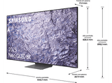 TV Neo QLED 65 - Samsung TQ65QN800CTXXC, Neo QLED 8K, Neural Quantum Processor 8K, Smart TV, DVB-T2 (H.265), Titan Black