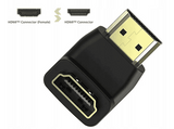 Adaptador cable - Hama 00205165, 	HDMI™ Hembra, HDMI™ Macho, Negro