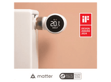 Termostato - Tado Pack 2 Cabezales Termostáticos X, Pantalla táctil, Carga USB-C, Blanco