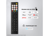 TV LED 50 - Hisense 50A6S, UHD 4K, Escalador 4K IA, Control por voz, Smooth Motion IA, Negro