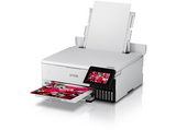 Impresora multifunción - Epson EcoTank ET-8500, A4, Inyección de tinta, Impresión Color/B&N, Wi-Fi, Blanco