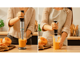 Batidora de mano - Cecotec Katana 15 Jar G, 1500 W, 21 velocidades, Turbo, Vaso de 800ml, Brazo XL, Grey