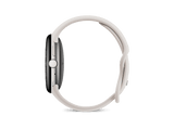 Smartwatch - Google Pixel Watch 4, AMOLED, 45 mm, Correa S-L, Aluminio 100% reciclado, Con Gemini, Plata/Porcelana