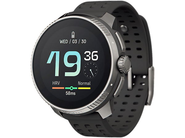 Reloj deportivo - Suunto Race, Titanio, 125-175 mm, 1.43" AMOLED, +95 Modos deporte, Autonomía hasta 26 días