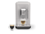 Cafetera superautomática - KRUPS My Coffee EA201B, 3 recetas de café, Táctil, Molinillo, Bandeja de goteo extraíble, Compacta, 15 bares, Gris