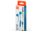 Auriculares de botón - JBL Tune 305C, Intraurales, Bluetooth, Con cable, Micrófono, Blue