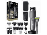 Afeitadora multifunción - Braun Todo En Uno Series 9 AIO9540, Kit 20 En 1, Láminas ProBlade, Modo BodyGentle, Autosense, Wet&Dry Gris