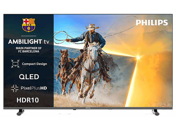 TV QLED 32" - Philips 32PQS6901/12, Full-HD, Pixel Plus HD, Smart TV, DVB-T2, Ambilight, HDR 10, Negro