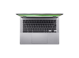 Portátil - Acer Chromebook Spin 314 CP314-2HN, 14 WUXGA, Intel® N100, 8GB RAM, 128GB eMMC, UHD Graphics, Google ChromeOS, Plata, Ratón incluido
