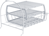 Accesorio lavadora - Bosch WMZ20600, Cesto redondo para seno de fregadero, Blanco