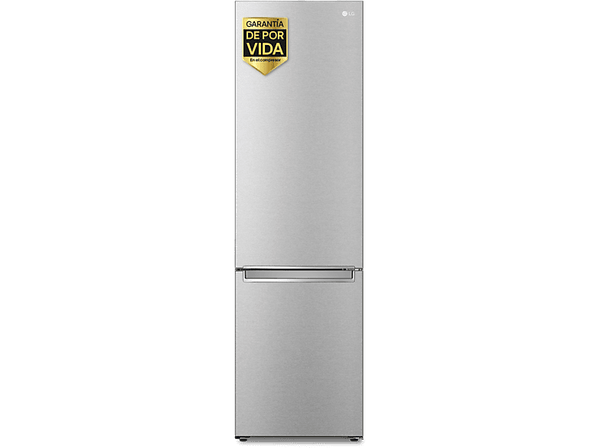 Frigorífico combi - LG GBB92MBB3P, No Frost, 203 cm, 384 l, DoorCooling+™,  FRESHBalancer™, Acero texturizado antihuellas