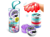 Slime antibacteriano - So Slime Pack 4 Slime Anti Bacterial, Pack de 4 unidades, Antibacterias, Multicolor, +5 años