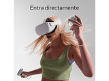 Gafas de realidad virtual - Meta Quest 2, 256 GB, Blanco