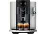 Cafetera superautomática - Jura E8, 15 bar, 1450W, 2 tazas, 17 programas, Pantalla a color, Platino