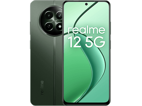 Móvil - realme 12 5G, Woodland Green, 256 GB, 8 GB RAM, 6.72