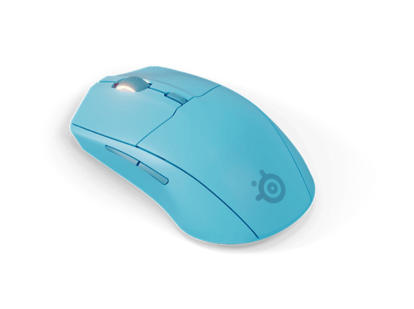 Ratón gaming - SteelSeries Rival 3 Wireless Gen 2, 2,4GHz / Bluetooth, 18000 ppp, Aqua