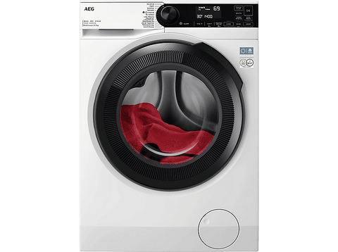Lavadora secadora - AEG LWR7304L4W, 11 kg + 7 kg, 1400 rpm, 12 programas, Lavado y secado 20 min, Higiene con Vapor, Blanco