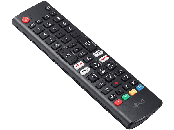 Mando a distancia - LG SR24GA, compatible con webOS 24/23/22 Smart TV, Negro