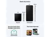 Móvil - Samsung Galaxy Z Flip5 5G, Lavanda, 512GB, 8GB RAM, 6,7 FHD+, Plegable, Qualcomm Snapdragon, 3700 mAh, Android 13