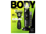 Afeitadora corporal - Gillette Labs i7 Body + Intimate, Tecnología Skinfirst, Luz LED, Wet&Dry, 3 peines, Pack con maquinilla GilletteLabs