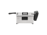Freidora - Jata JEFR1678, 2000 W, 3L, Termostato Regulable, Sistema Cool Zone Antimezcla de Sabores, Acero inoxidable
