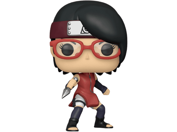 Figura Funko Pop! - Boruto Naruto Next Generations Sarada Uchiha, PVC, 9 cm, Multicolor