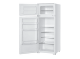 Frigorífico dos puertas - Candy CFBD2450/2ESH, Cíclico, 145 cm, 205 l, Integrable, Estantes de Cristal, Sin panelar