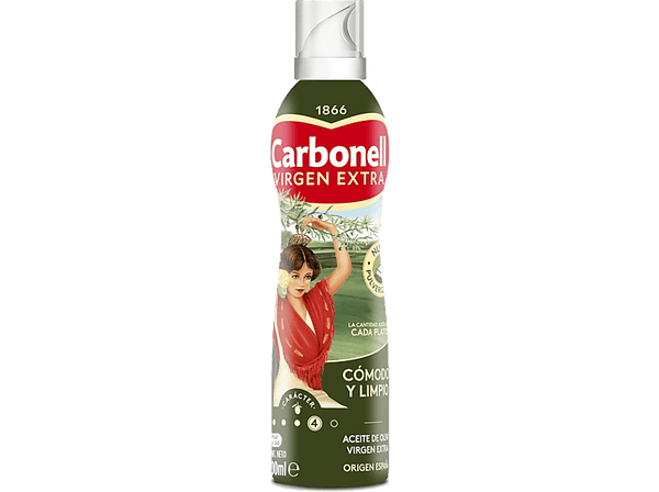 Pulverizador - Carbonell Aceite de Oliva Virgen Extra, Especial para ensaladas y tostadas, Verde
