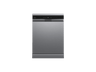 Lavavajillas - Midea MDWEF1433DSS, 14 servicios, 9 programas, 59.8 cm, Aquastop, Inox