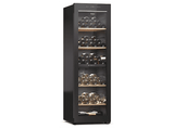 Vinoteca - Haier HWS236GDEH1,  Natural Air Flow System, Temperatura 5º - 20º, 236 botellas, Doble Zona,  Iluminación LED 3D,  Wi-Fi , Negro