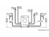 Lavadora secadora - Siemens WK14D543ES, Integrable, 7 kg/4 kg, 15 programas, 1355 rpm, Blanco