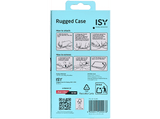 Funda móvil - ISY ISC-6111, Samsung Galaxy A36/A56, Resistente al agua y golpes, Soporte Plegable Integrado, Negro