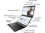 Portátil - ASUS Zenbook Duo OLED UX8406CA-PZ003W, 14  WQXGA+, Intel® Core™ Ultra 9 285H, 32 GB RAM, 1 TB SSD, UHD Graphics, Windows 11 Home