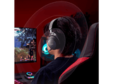 Auriculares gaming - HyperX Cloud Alpha 2, Diadema, Inalámbricos, 250 h, PC/Consolas, Micrófono, Sonido Hi-Fi, Negro