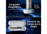 Cepillo eléctrico - Oral-B iO 10 Ultimate, Guía tiempo real 3D con app, 7 Modos, Sensor de presión, 1 Cabezal, Estuche de viaje de carga, Eclipse Gold