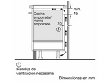 Placa inducción - Bosch PXV975DV1E, 5 zonas, PerfectFry, FlexInducción, 90 cm, Negro