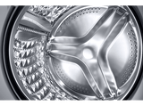 Lavadora carga frontal - Samsung WW90DG5G34AEEC, 9 kg, 1400 rpm, 12 programas, Autodosificación, AI EcoBubble™, AI Wash, fondo reducido, Blanco