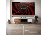 TV SQD-Mini LED 98 - TCL 98C7L, UHD 4K, MT9653, Smart TV,DVB-T2 (H.265), HDR 3000 nits, Dolby Vision y Atmos, Negro