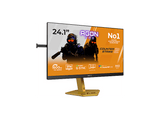 Monitor gaming - AOC CS24A, 24.1 Full-HD, 610 Hz, 0.5 ms, TN (Twisted Nematic), Altura Ajustable, Adaptive Sync y G-Sync Compatible, Negro/Naranja