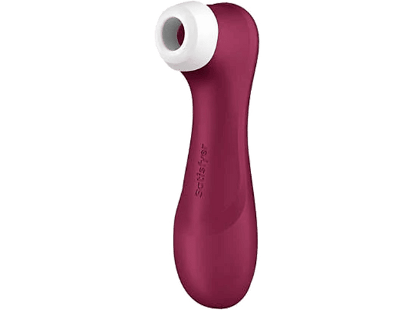 Succionador de clítoris - Satisfyer Pro 2 Generation 3 Connect App, Silicona, 12 Programas de Vibración, Impermeable (IPX7), Modo Susurro, Rojo